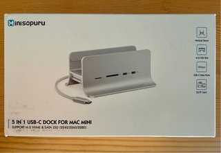 Minisopuru Hub Mac Mini 5 en 1 USB-C