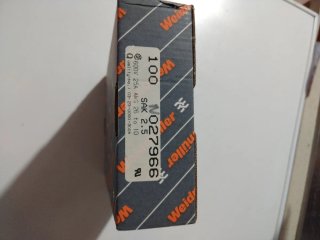 Lotto 100 Morsetti Barra DIN Weidmüller SAK 2.5