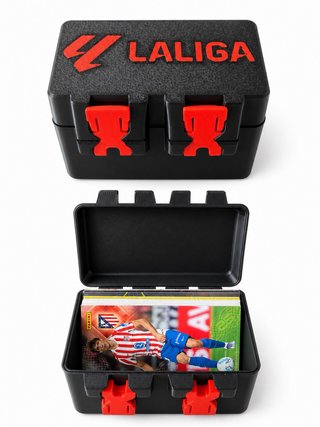 Maletín para cromos de fútbol La Liga