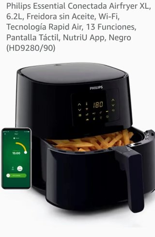 Philips Airfryer XL Conectada 6.2L.