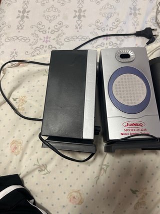 Altavoces Jianluo JY-2218 Plata/Negro