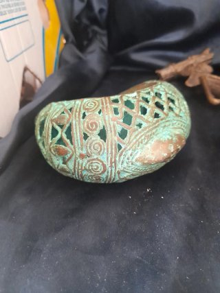 Bracciale Africano Bronzo Patinato