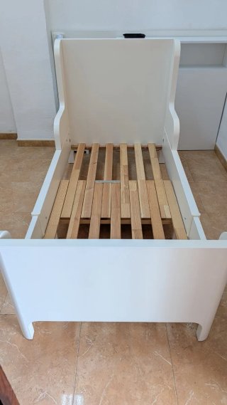 Cama infantil Busunge blanca