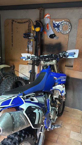Yamaha WR450F del año 2006. (Chasis de hierro)