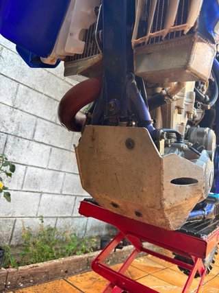 Yamaha WR450F del año 2006. (Chasis de hierro)