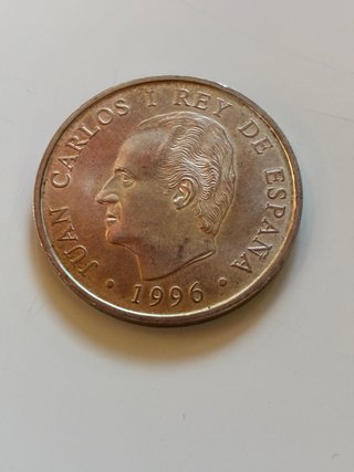 Moneda 2000 Pesetas 1996 Goya Plata