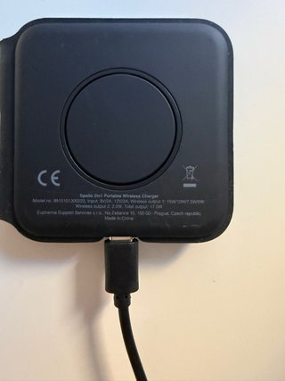 Cargador Inalámbrico Portátil Doble