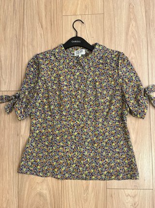Blusa estampada florecitas