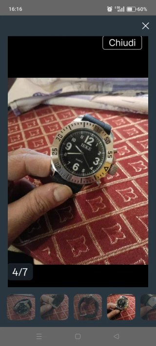 Orologio da polso IEKE silver
