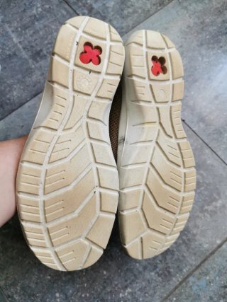 Zapatos de trabajo Codeor Beige/Marrón