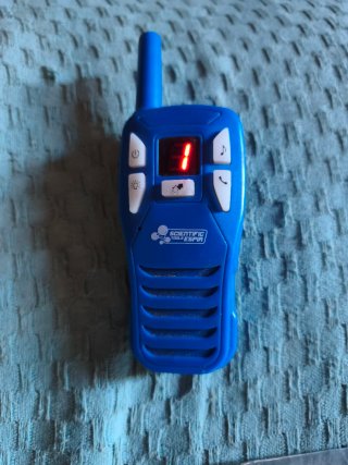 Walkie Talkie Infantil Azul