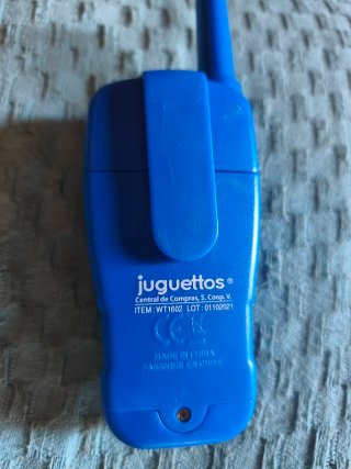 Walkie Talkie Infantil Azul