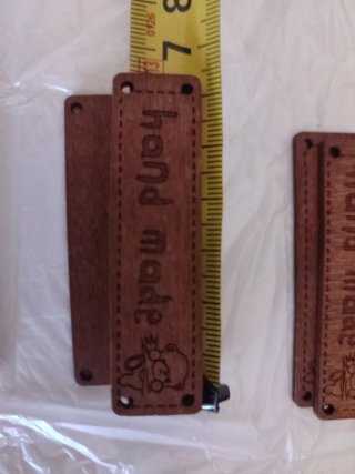 Plaquitas madera hecho a mano para manualidades