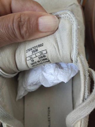 Zapatillas Zara Mujer Plataforma Beige