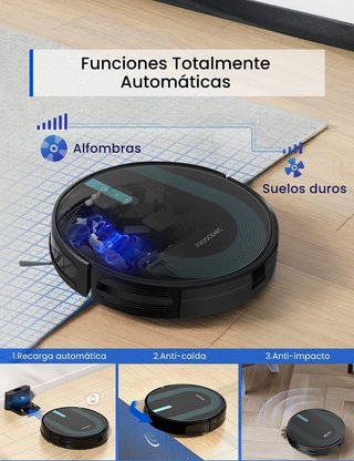 Robot Aspirador Alexa/Google Fregadora · NUEVO