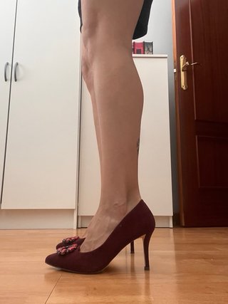 Zapatos de tacón Stiletto con pedrería