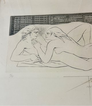 Grabado Pierre-Yves Trémois firmado 1/75