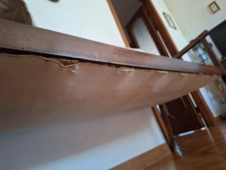Divanetto vintage con 2 sedie