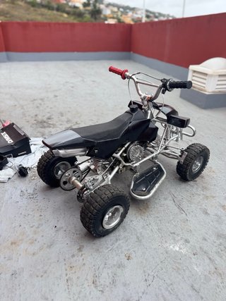 Mini Quad Lanvertti 49cc 2T recién hecho