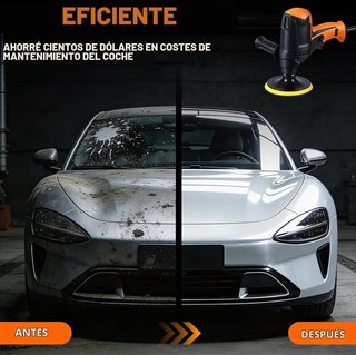 Pulidora Eléctrica 980W · 6 Velocidades · Nueva