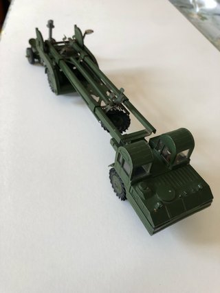 5 vehículos militares Dinky Supertoys