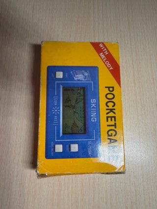 Maquinita Retro 80s Skiing Pocket Game SL-765K / S
