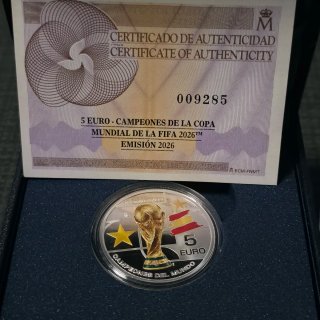 Moneda Campeones del Mundo FIFA