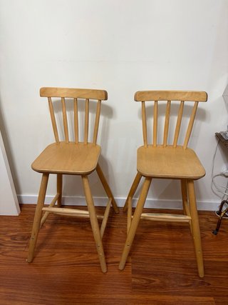 Trona de madera IKEA Tengo dos, cada una 15€