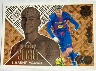 Cromo Extra Sticker Lamine Yamal La Liga