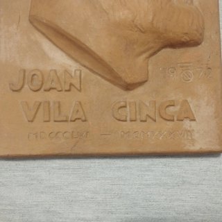Baldosa cerámica Joan Vila Cinca 1972
