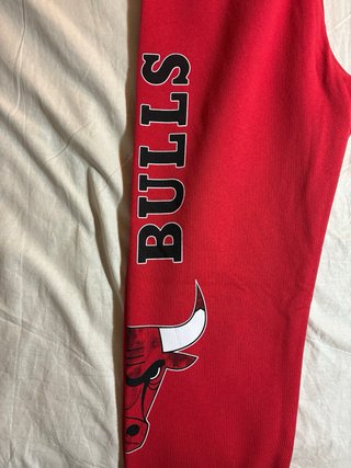 Pantalón Chándal Chicago Bulls NBA Rojo