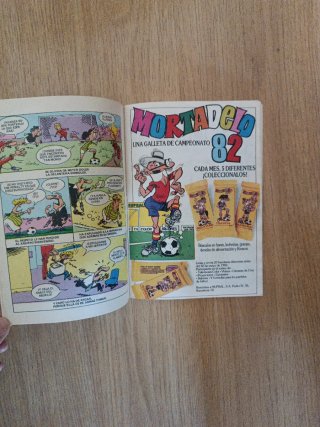 Comic Mortadelo y Filemon, extra Mundial 82