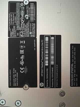 Computer HP touch