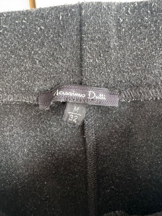 Leggings Massimo Dutti Gris Talla 38
