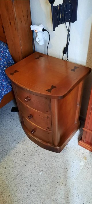 Conjunto dormitorio rústico/mexicano