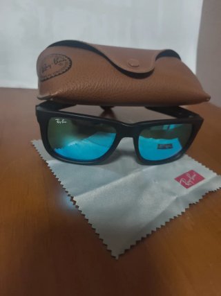 Gafas de Sol Hombre Negras y Azules