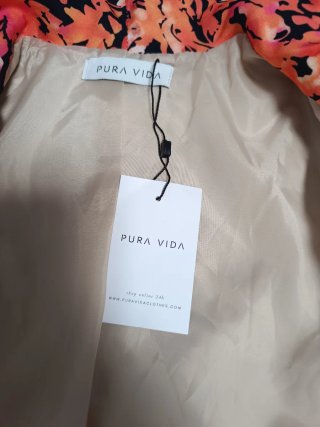 Blusa Pura Vida Talla S Estampada