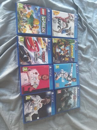PS4 Juegos: FIFA, UFC, Crash, Lego, God of War