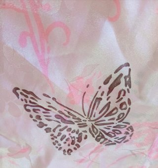 Camisón satén mariposas y jaguar