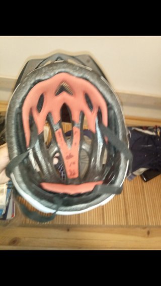 Casco de bicicleta blanco
