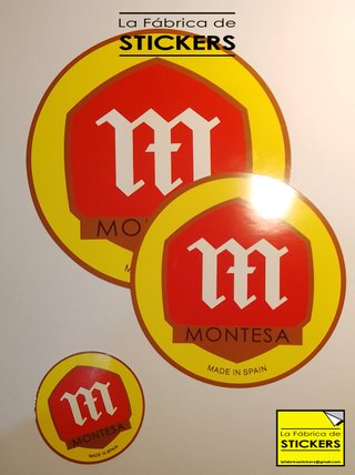 2 pegatinas BULTACO Gota de resina 6cm (Roja)