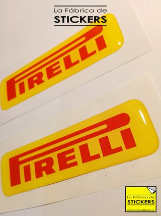 2 pegatinas BULTACO Gota de resina 6cm (Roja)