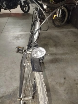 Bicicleta Urbana Negra