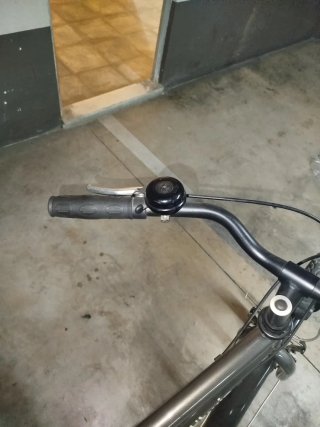 Bicicleta Urbana Negra
