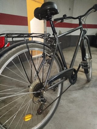 Bicicleta Urbana Negra