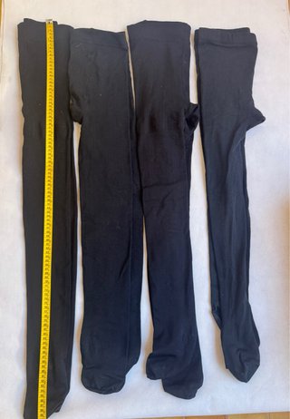 Confezione da 4 Collant Neri da Donna