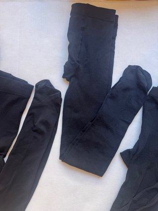 Confezione da 4 Collant Neri da Donna