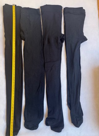 Confezione da 4 Collant Neri da Donna