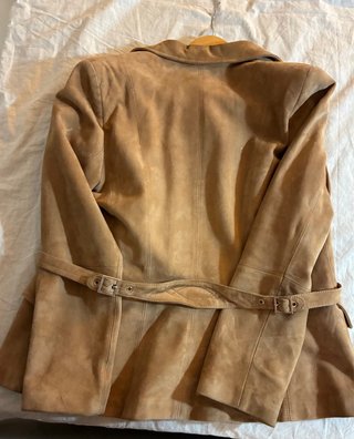 Blazer de ante IVONNE marrón