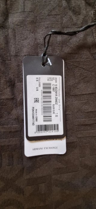 Jersey Armani Exchange Nuevo Talla S